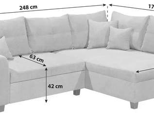 Großes Ecksofa / Wohnlandschaft mit Schlaffunktion