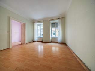 Neubaugasse! Sanierungsbedürftiger Altbau mit Potential! Sehr guter Grundriss!, 439000 €, Immobilien-Wohnungen in 1070 Neubau