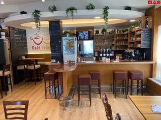 Gastronomiefläche / "Cafe Friends" in Linz / Bindermichl - Keferfeld - auf Wunsch voll ausgestattet mit attraktivem Gastgarten – 81,28 m² | Barrierefrei | Aufsperren & Losstarten, 1631.75 €, Immobilien-Gewerbeobjekte in Oberösterreich
