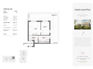 ERSTBEZUG: 2 Zimmer + 44 m² Dachterrasse | Graz-Gösting, 235000 €, Immobilien-Wohnungen in 8051 ERSTBEZUG: 2 Zimmer + 44 m² Dachterrasse | Graz-Gösting, 235000 €, Immobilien-Wohnungen in 8051