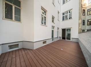 Hofseitiger Erstbezug mit großer Terrasse nächst Donaukanal und Servitenviertel, 479000 €, Immobilien-Wohnungen in 1090 Alsergrund