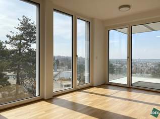 Traumhafter Blick über Wien: Schöne 2-Zimmer-Wohnung mit Terrasse und moderner Ausstattung, 1599 €, Immobilien-Wohnungen in 1190 Döbling