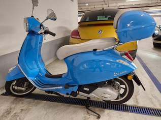Vespa 125 Primavera 50th Anniversary Special Edition, blau, 4000 €, Auto & Fahrrad-Motorräder in 1140 Penzing