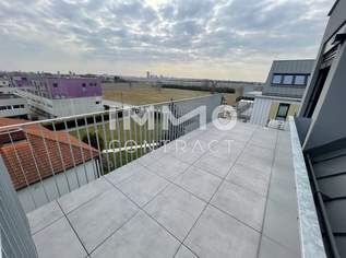 2 Dachterrassen & 2 Monate mietfrei – 3-Zimmer-DG-Wohnung mit Kühlung, 1499 €, Immobilien-Wohnungen in 1220 Donaustadt