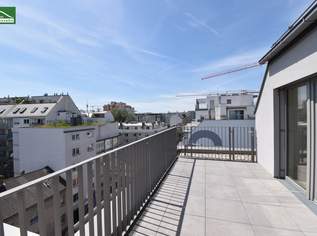 Sonnige DG-Maissonette auf Eigengrund im 22. mit Terrasse und toller Ausstattung (Erdwärme, Sonnenschutz,..) - Anlegerpreis (Netto). - WOHNTRAUM, 532681.93 €, Immobilien-Wohnungen in 1220 Donaustadt