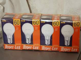 Glühbirnen 60W klar E27 OVP Glühbirnen 60W klar E27 OVP