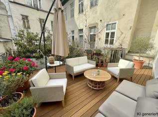 1060! BARNABITENGASSE! 2 Zimmer mit großer TERRASSE in TOP LAGE bei der Mariahilferstraße zum Kauf!, 519500 €, Immobilien-Wohnungen in 1060 Mariahilf