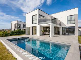 Seaside Feeling in Oberwaltersdorf - Stilvolle Villa mit Pool und Premiumausstattung, 1690000 €, Immobilien-Häuser in 2522 Gemeinde Oberwaltersdorf