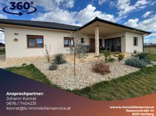 Neuwertiger Bungalow mit modernem Nebengebäude – Wohnen mit Stil und Weitblick, 598000 €, Immobilien-Häuser in 7522 Gemeinde Strem