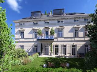 Herrschaftliche Villa in ruhiger Lage | Gartenwohnung mit ca. 4,40 m Raumhöhe | sanierungsbedürftig | Parkplatz | U-Bahnnähe, 900000 €, Immobilien-Wohnungen in 1130 Hietzing
