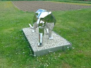 Stainles steel sculpulture, 4000 €, Marktplatz-Antiquitäten, Sammlerobjekte & Kunst in Slowakei