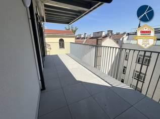 *Superprojekt: ''Über den Baumwipfeln" TOP 50 MIT ÜBERDACHTEM INNENHOF-BALKON (17,5 m²), 2198.7 €, Immobilien-Wohnungen in 1100 Favoriten