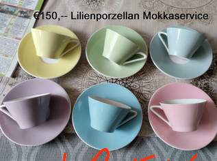 Gläser, Schüsseln, Tassen, Lilienporzellan Gläser, Schüsseln, Tassen, Lilienporzellan