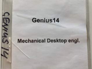 Genius 14 und Mechanical Desktop engl., 0.02 €, Marktplatz-Computer, Handys & Software in Deutschland