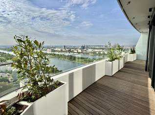 DANUBEFLATS - 45m2 Balkon inkl. Möblierung, Pool und Wellness Bereich - U1 vor der Türe! LUXUS LEBEN AM WASSER, 3600 €, Immobilien-Wohnungen in 1220 Donaustadt