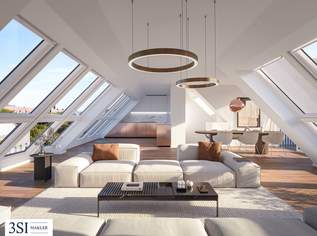 PRUNKSTÜCK: Dachwohnung der Extraklasse mit weitläufigen Terrassen, 2549000 €, Immobilien-Wohnungen in 1090 Alsergrund