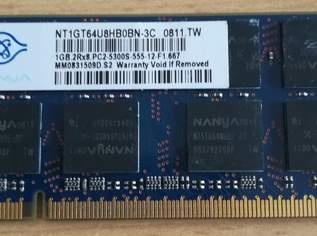 Nanya 1GB DDR2 RAM, 4 €, Marktplatz-Computer, Handys & Software in 1170 Hernals Nanya 1GB DDR2 RAM, 4 €, Marktplatz-Computer, Handys & Software in 1170 Hernals