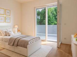 Grün Wohnen am Puls der Stadt: Sonnige Eigentumswohnung im neuen Graumann-Park, 408500 €, Immobilien-Wohnungen in 4050 Traun