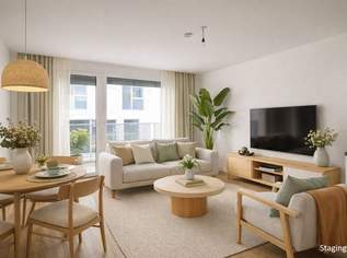 ERSTBEZUG -=Das Laurenz= 2 Zimmer Wohnung mit Loggia U3 - 1 Bedroom apartment with Loggia, 1083.5 €, Immobilien-Wohnungen in 1110 Simmering