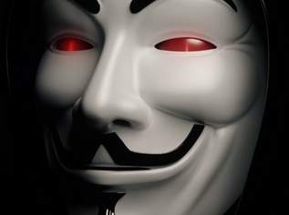 Verkleidung / Maske ANONYMUS, 19 €, Kleidung & Schmuck-Accessoires, Uhren, Schmuck in 1200 Brigittenau