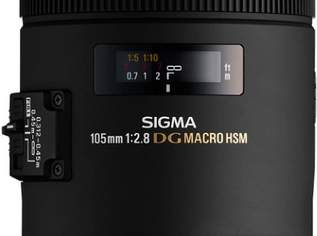 Sigma Objektiv EX OS 105/2,8 DG Macro HSM, Canon EF, 690 €, Marktplatz-Kameras & TV & Multimedia in 1200 Brigittenau