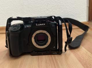 Panasonic Panasonic Lumix GH5S inkl. Objektiv, Cage & Zubehör, 680 €, Marktplatz-Kameras & TV & Multimedia in 6060 Stadt Hall in Tirol