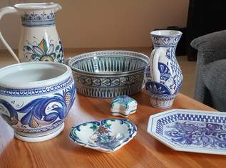 Keramik handgemalt, 150 €, Haus, Bau, Garten-Geschirr & Deko in 3950 Gemeinde Großdietmanns