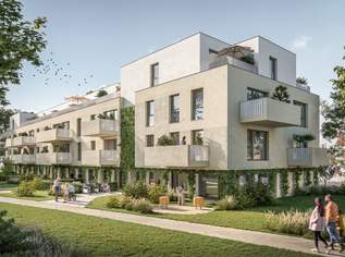 Wohnen am Grünen Band, 216200 €, Immobilien-Wohnungen in 1220 Donaustadt