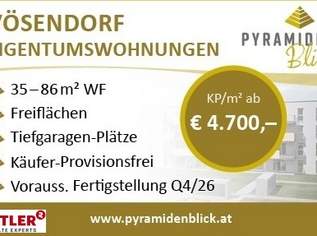 Kompakte 2 Zimmerwohnung mit Garten, 264400 €, Immobilien-Wohnungen in Niederösterreich