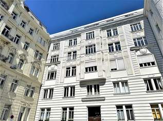 MÖLLWALDPLATZ, U1-NÄHE, 164 m2 Büro oder Kanzlei, 4 Zimmer, Wohnküche, 2 Bäder, Extraküche, teilsaniert, 1. Liftstock, Belvedere-Nähe, 2889.89 €, Immobilien-Gewerbeobjekte in 1040 Wieden