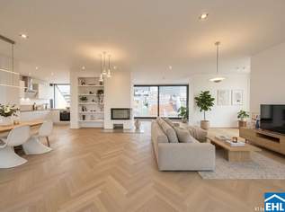 Luxuriöses Wohnen über den Dächern Wiens mit spektakulärem Ausblick, 2495000 €, Immobilien-Wohnungen in 1040 Wieden