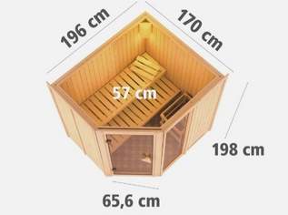 Sauna mit Montage , 1450 €, Marktplatz-Beauty, Gesundheit & Wellness in 1050 Margareten
