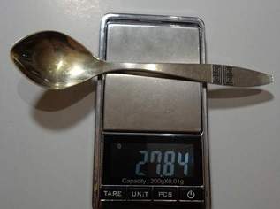Drei silberne Kaffeelöffel 916 UdSSR Drei silberne Kaffeelöffel 916 UdSSR