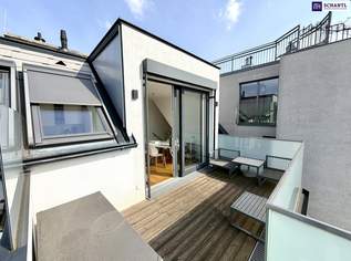Sonne, Stille und Weitblick – außergewöhnliche Dachgeschosswohnung im Herzen von Margareten., 845000 €, Immobilien-Wohnungen in 1050 Margareten