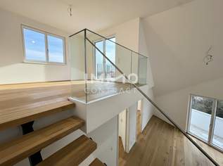 Galerieresidenz beim Marchfeldkanal – außergewöhnliche Maisonette mit zwei Terrassen, 569000 €, Immobilien-Wohnungen in 1210 Floridsdorf