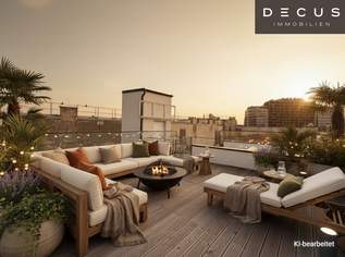 Spektakuläres Penthouse mit Panoramadachterrasse & privater Sauna, 1958500 €, Immobilien-Wohnungen in 1020 Leopoldstadt