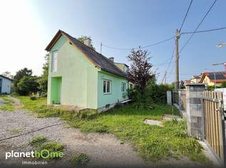 2 Bauplätze auf einem Grundstück mit nahezu 1.500 m² und Altbestand!, 1090000 €, Immobilien-Grund und Boden in 1220 Donaustadt