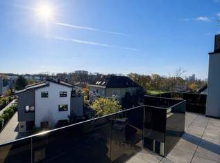 Luxury Living! Penthouse mit knapp 30qm Dachterrasse! Skyline & Kahlenberg Blick! Garage! U2!, 1795 €, Immobilien-Wohnungen in 1220 Donaustadt