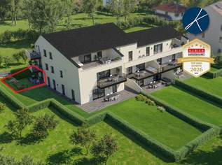 🌻🌼🌺Gartenwohnung mit 58m² Außenflächen (Top 3) - Neubauprojekt am Kremser Steindl, 399000 €, Immobilien-Wohnungen in 3500 Am Steindl
