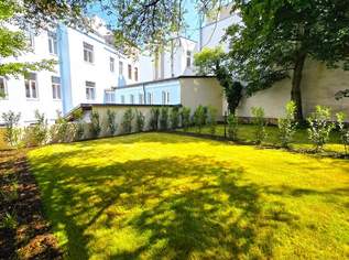 Rasenmäher statt Straßenlärm! TOP saniert + Herrlicher Eigengarten + Hofseitiger Balkon + Viel Grün + Viel Lebensqualität + Absolute Ruhelage + Ideale Raumaufteilung! Besser geht´s nicht! Nicht lange zögern..., 599000 €, Immobilien-Wohnungen in 1180 Währing