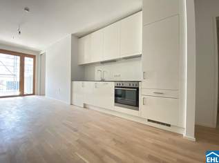 Sonnwendviertel: 2-Zimmer-Wohnung mit Balkon im 12. OG – Fitnessraum, Co-Working & Rooftop-Terrasse inklusive!, 1049 €, Immobilien-Wohnungen in 1100 Favoriten