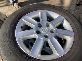 4 Alufelgen mit Muttern für Toyota RAV4   2003