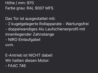 Alu Einfahrtstor, 1000 €, Haus, Bau, Garten-Balkon & Garten in 5700 Thumersbach