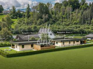 Zwei moderne Bungalows auf einem Gesamtgrundstück – Neubau-Doppelchance in Rosegg bei Velden, 959000 €, Immobilien-Häuser in 9232 Rosegg