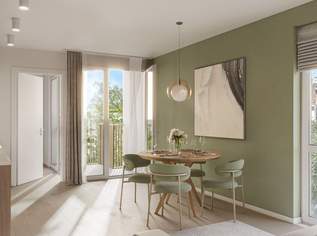 Moderne City-Wohnung mit 2 Zimmern im Neubauprojekt, 375000 €, Immobilien-Wohnungen in 1050 Margareten