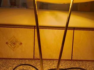 Schreibtischlampe "Ufo T"von W. K. Wu Products Designer Stück 1980r Jahre" Italien 40 cm hoch Messing