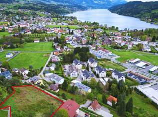 Schönes Grundstück im Zentrum von Seeboden am Millstätter See mit unverbaubarem Seeblick, 790000 €, Immobilien-Grund und Boden in 9871 Seeboden am Millstätter See