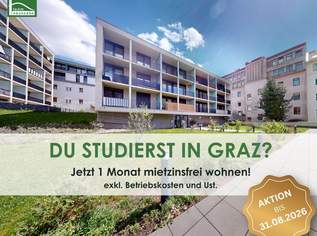Urban wohnen, schnell verbunden – Mietwohnungen mit City-Bonus, 1249 €, Immobilien-Wohnungen in 8020 