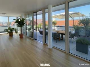Exklusiver Erstbezug: Außergewöhnliches Penthouse mit XL-Dachterrasse im Herzen von Klagenfurt, 1050000 €, Immobilien-Wohnungen in 9020 