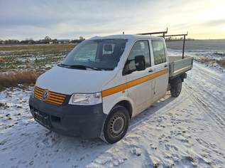 VW Transporter T5 Doka-Pritsche 1,9 TDI Pritsche, 5700 €, Auto & Fahrrad-Traktoren & Nutzfahrzeuge in 2286 Gemeinde Haringsee
